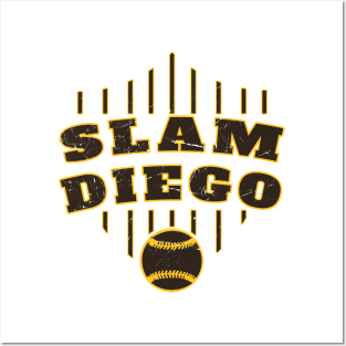 Slam Diego Padres - EST 1969 Posters and Art